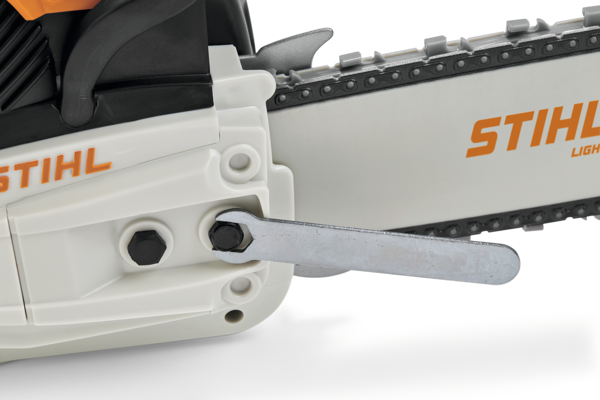 Children's battery-operated MS 500i toy chainsaw