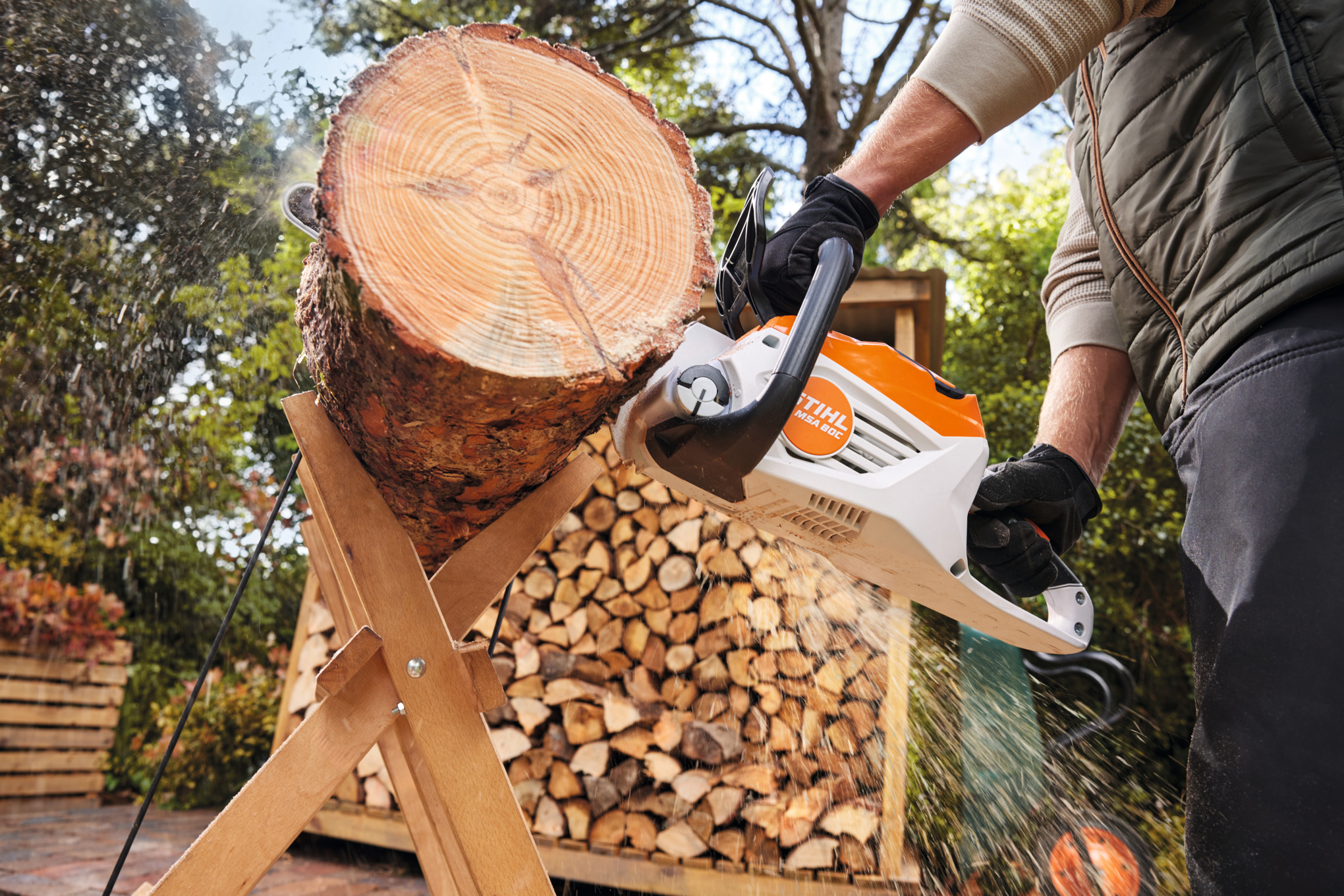 MSA 80 C-B Cordless Chainsaw