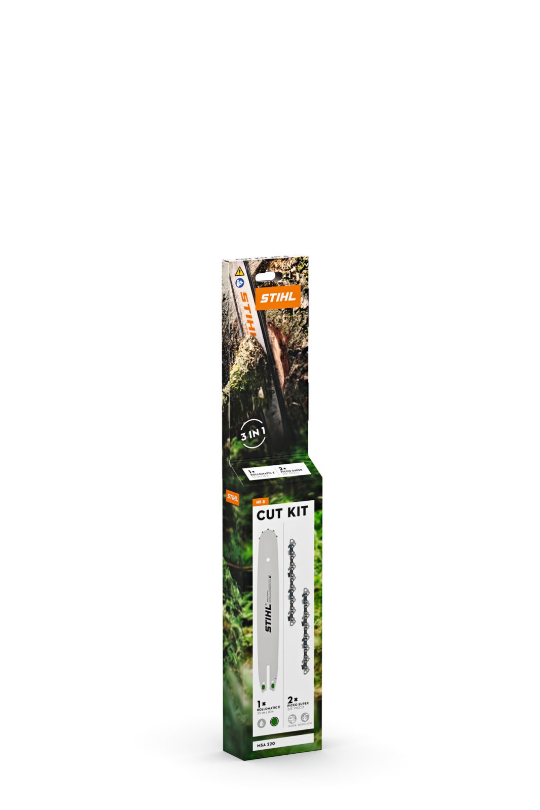 STIHL CutKit8 Bar & Chains Kit for MSA220 & MS201 Chainsaws