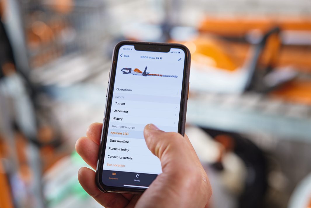 STIHL Smart Connector for Digital Tool Fleet Management